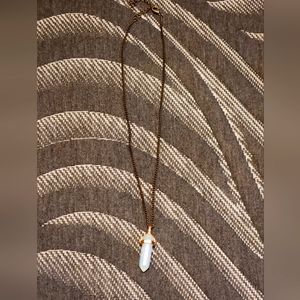 Angel Aura Quartz Crystal Necklace